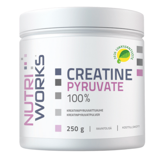 Nutri Works 丙酮酸肌酸 100% 250 g｜Nutri Works Creatine Pyruvate 100% 250 g