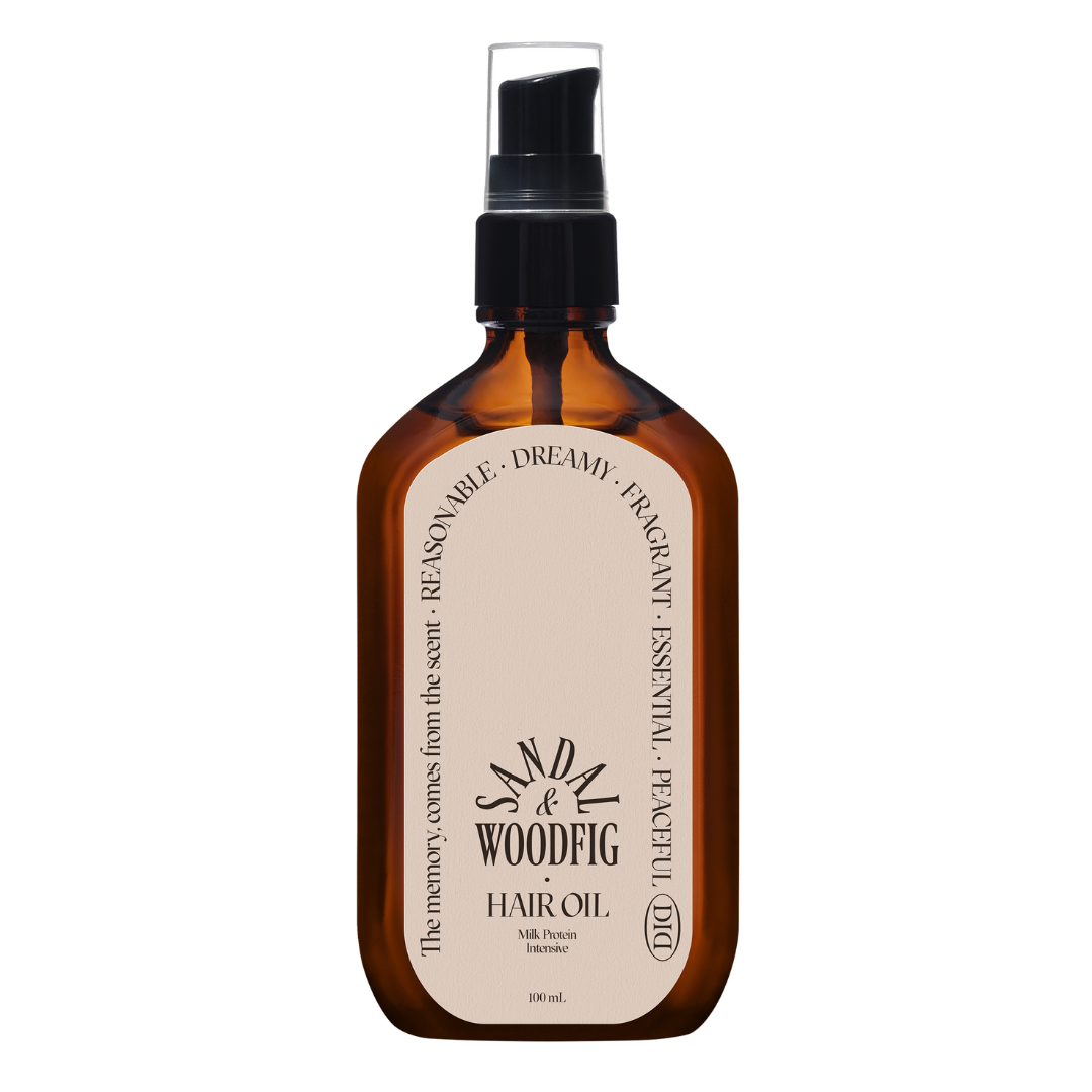 odiD 牛奶蛋白强效护发油 - 檀香无花果 100 ml｜odiD Milk Protein Intensive Hair Oil - Hiusöljy Sandalwood Fig 100 ml