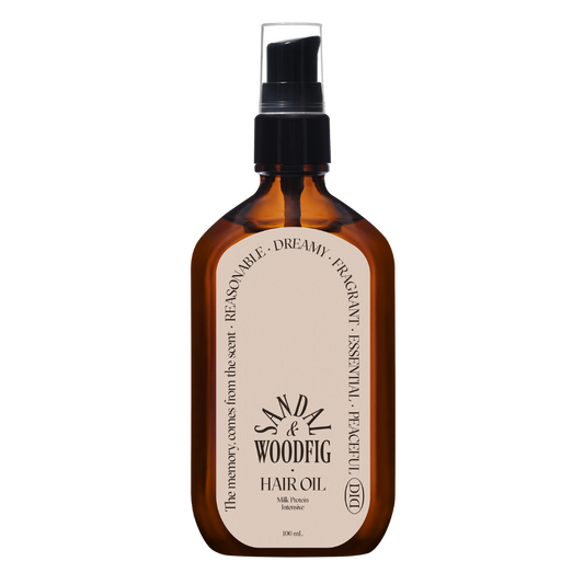 odiD 牛奶蛋白强效护发油 - 檀香无花果 100 ml｜odiD Milk Protein Intensive Hair Oil - Hiusöljy Sandalwood Fig 100 ml