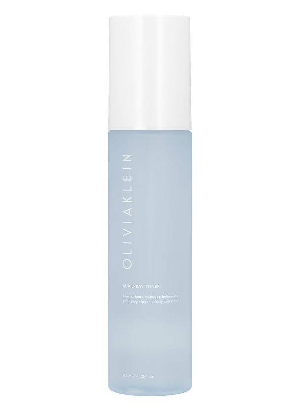 Olivia Klein AHA 喷雾爽肤水 - 温和去角质护理液 125 ml｜Olivia Klein Aha Spray Toner - Kevyesti kuoriva hoitoneste 125 ml