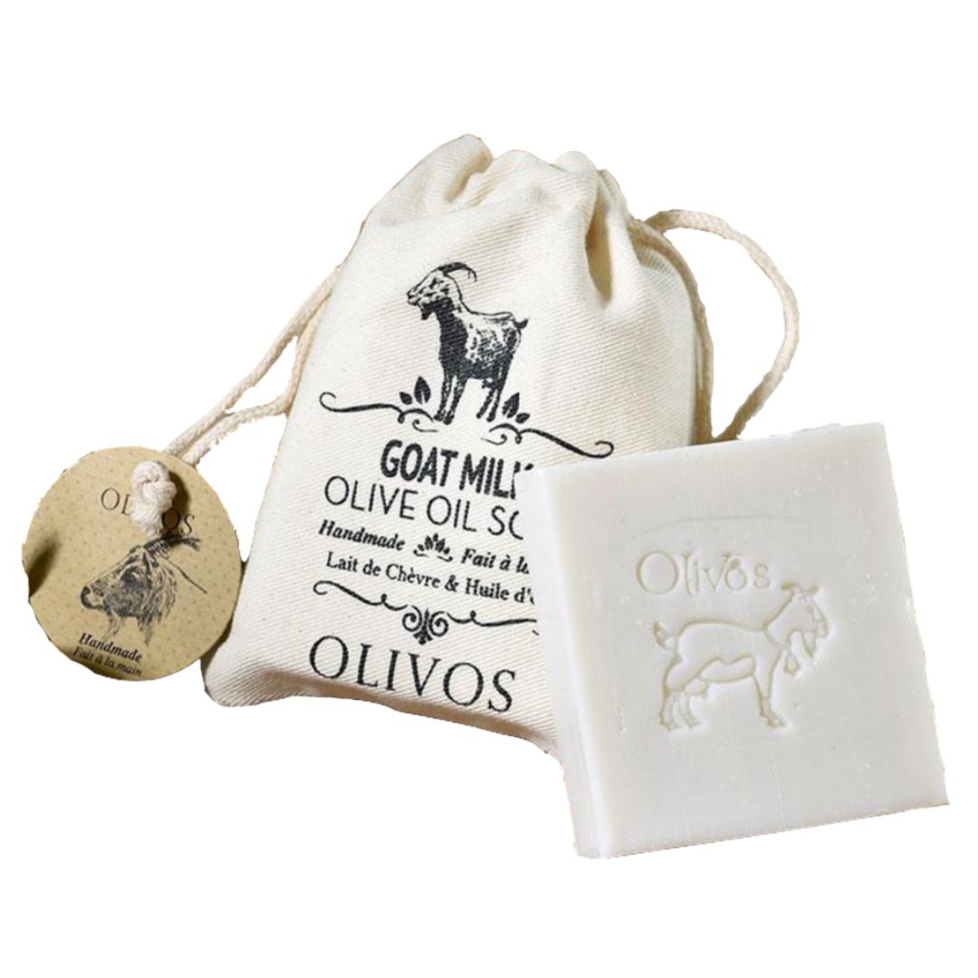 山羊奶橄榄油皂 150 g｜Olivos Goat Milk Olive Oil Soap - Vuohenmaito Oliiviöljysaippua 150 g