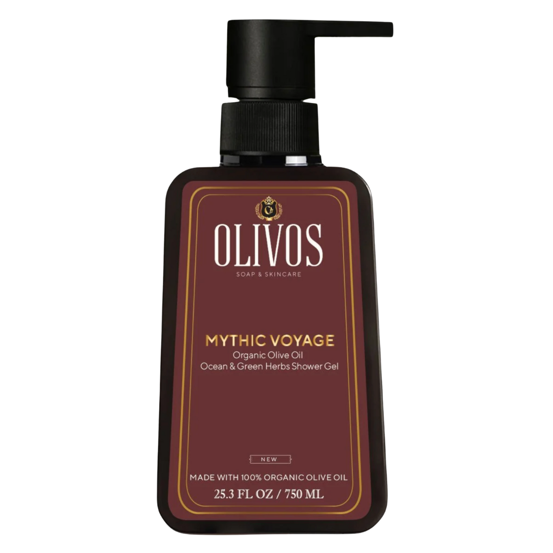 Olivos 橄榄油沐浴露 - 海洋清新与绿色香草 750 ml｜Olivos Oliiviöljy suihkusaippua - Meren raikkaus ja vihreät yrtit 750 ml