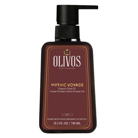 Olivos 橄榄油沐浴露 - 海洋清新与绿色香草 750 ml｜Olivos Oliiviöljy suihkusaippua - Meren raikkaus ja vihreät yrtit 750 ml