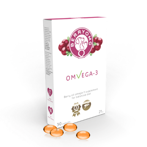 BerryOMG OMvEGA-3 30 kaps.｜BerryOMG OMvEGA-3 30粒胶囊