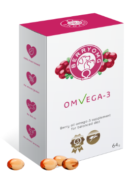 BerryOMG OMvEGA-3 90 kaps.｜BerryOMG OMvEGA-3 90粒胶囊