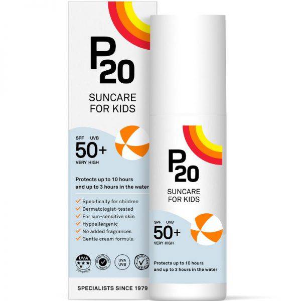P20 儿童 SPF 50+ 防晒 100 ml｜P20 Kids SPF 50+ Aurinkosuoja 100 ml