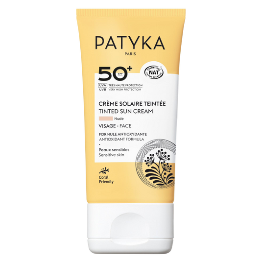 Patyka有色面部防晒霜 SPF50 40毫升｜Patyka Tinted Sun Cream Face - Sävyttävä Aurinkovoide Kasvoille SPF50 40 ml - erä - poistuu
