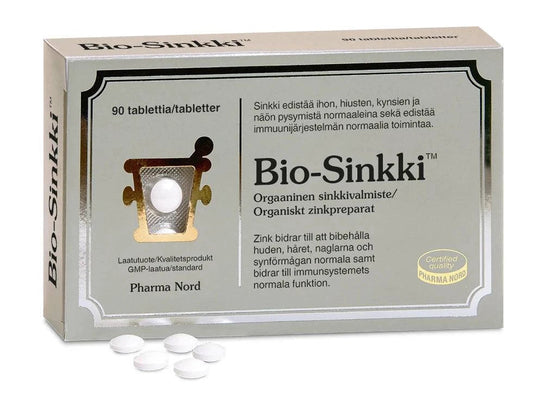 Pharma Nord Bio-锌 - 葡萄糖酸锌15毫克 90 tabl｜Pharma Nord Bio-Sinkki - Sinkkiglukonaattia 15 mg 90 tabl