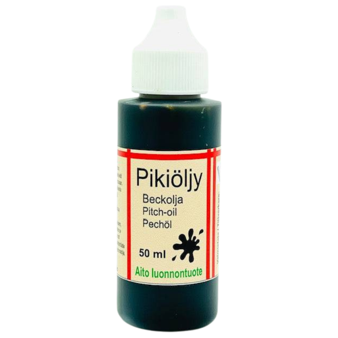 松焦油 - 用于马及其他家养动物 50 ml｜Pikiöljy - Hevosille ja muille kotieläimille 50 ml