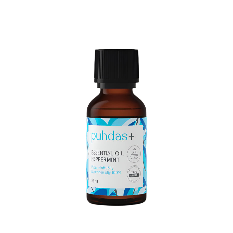 Puhdas+ Essential Oil Peppermint - Piparminttuöljy 25 ml｜Puhdas+ 胡椒薄荷精油 25 ml