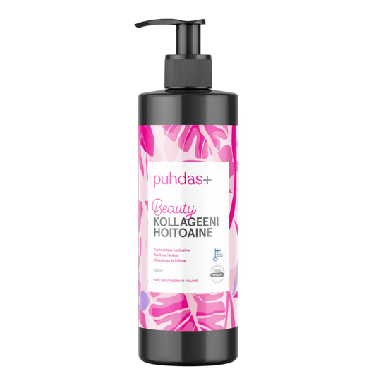 Puhdas+ Beauty 胶原蛋白护发素 240 ml｜Puhdas+ Beauty Kollageeni Hoitoaine 240 ml