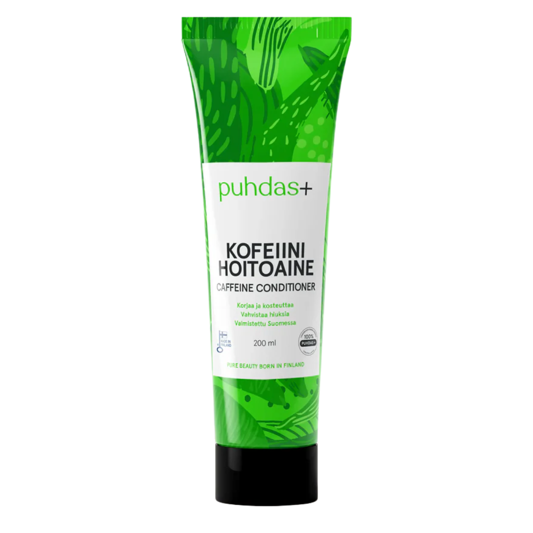 Puhdas+ 咖啡因护发素 200 ml｜Puhdas+ Kofeiini Hoitoaine 200 ml