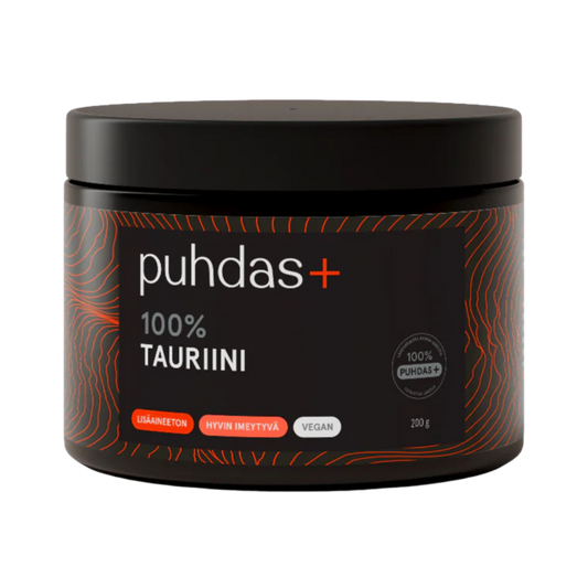 Puhdas+ 牛磺酸 200 g｜Puhdas+ Taurine - Tauriini 200 g