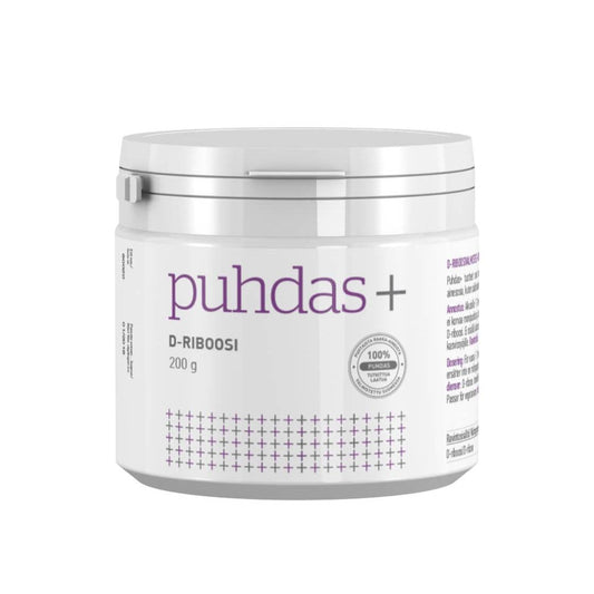 Puhdas+ D-核糖 200 g｜Puhdas+ D-riboosi 200 g