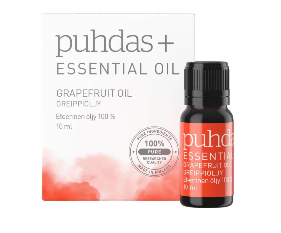 Puhdas+ Essential Oil Grapefruit Oil - Eteerinen öljy 10 ml｜Puhdas+ 葡萄柚精油 10 ml