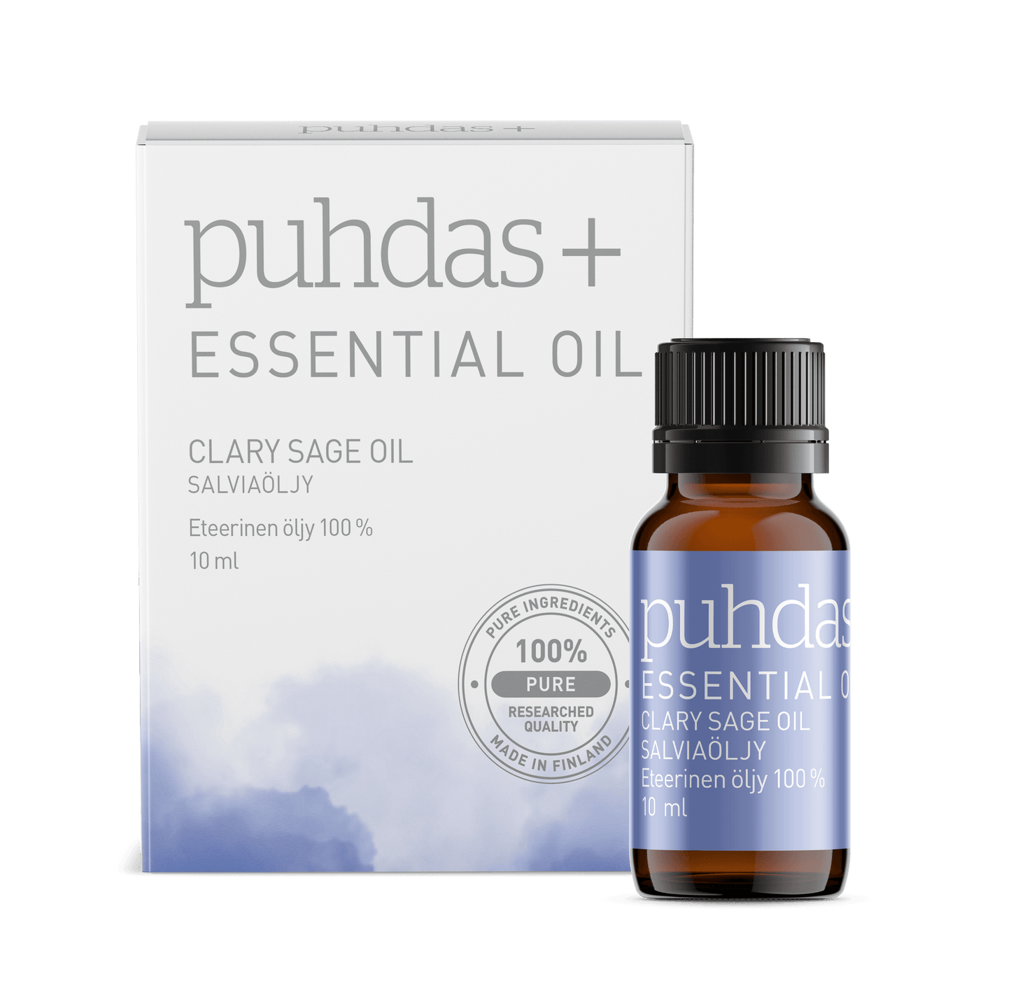 Puhdas+ Essential Oil - Salviaöljy 10 ml｜Puhdas+ 鼠尾草精油 10 ml