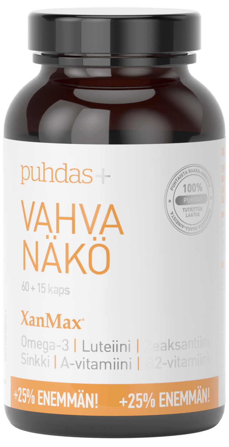 Puhdas+ 强效视力 60+15粒胶囊