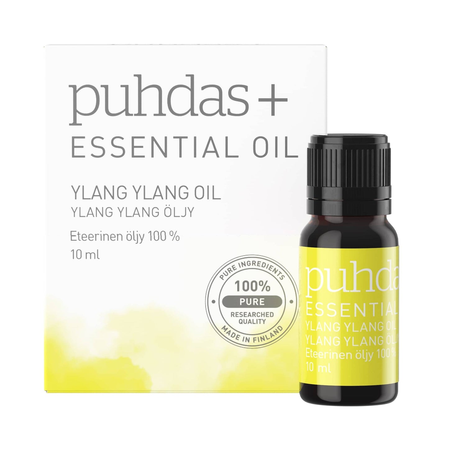 Puhdas+ Essential Oil Ylang Ylang - Eteerinen öljy 10 ml｜Puhdas+ 依兰依兰精油 10 ml