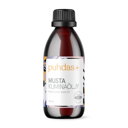 Puhdas+ 黑种草籽油 150 ml｜Puhdas+ Mustakuminaöljy 150 ml
