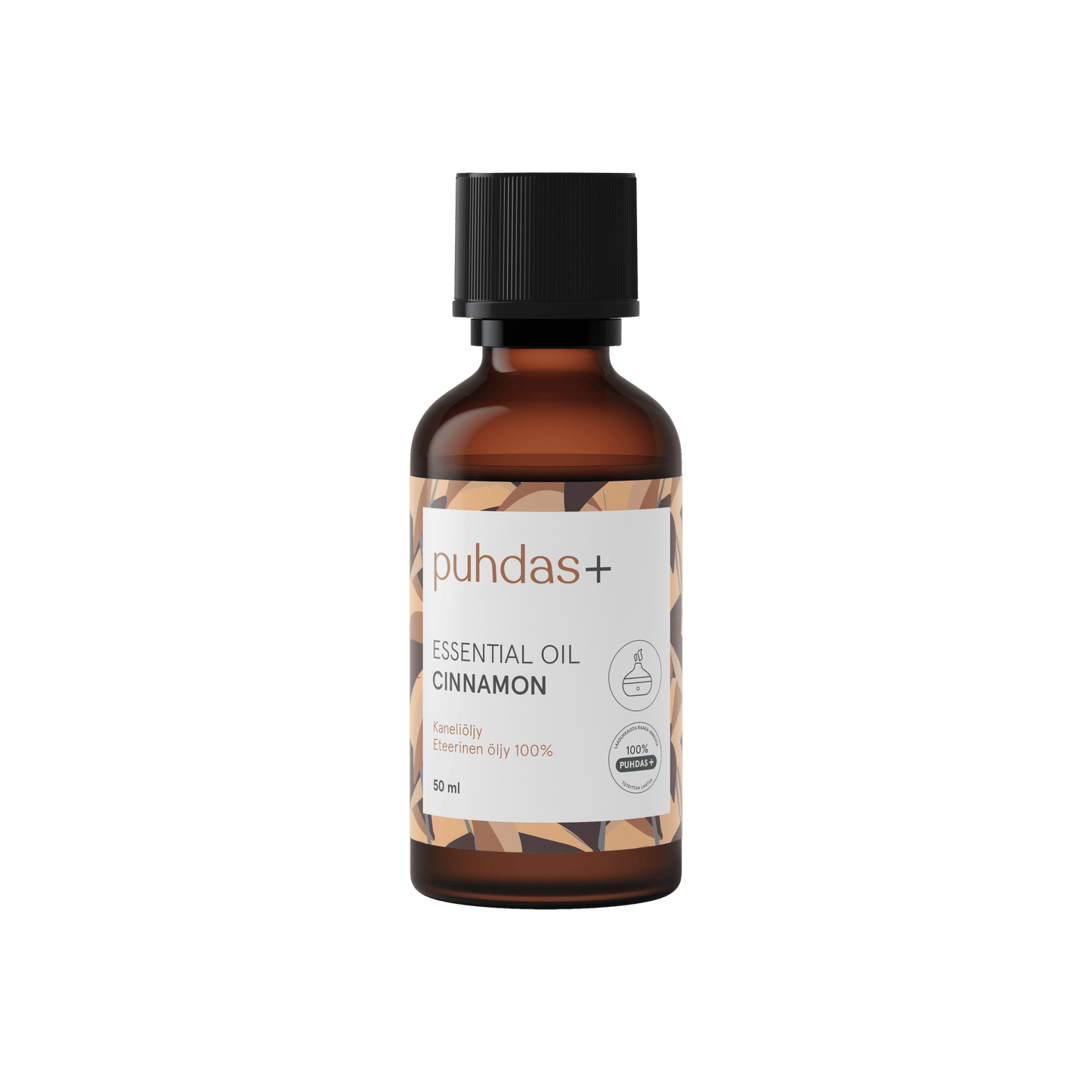 Puhdas+ Essential Oil Cinnamon - Kaneliöljy JÄTTIKOKO 50 ml｜Puhdas+ 肉桂精油 超大装 50 ml