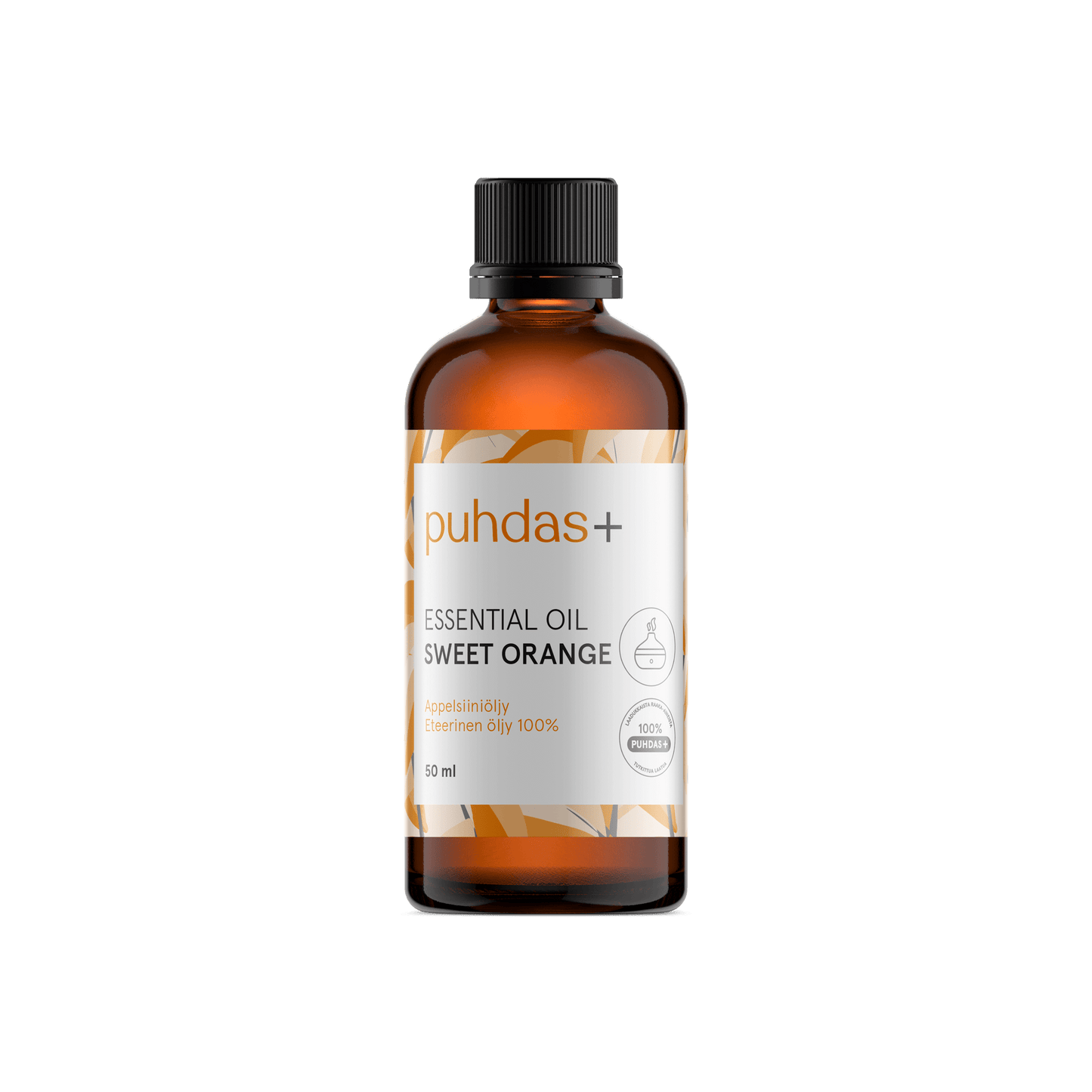 Puhdas+ Essential Oil Sweet Orange Oil  - Appelsiiniöljy JÄTTIKOKO 50 ml｜Puhdas+ 甜橙精油 大容量装 50 ml