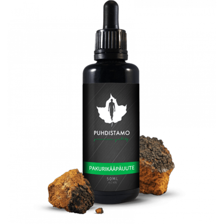 Puhdistamo 桦褐孔菌提取物 50毫升 - 停产｜Puhdistamo Pakurikääpäuute 50 ml - poistuu