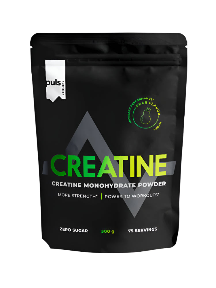 Puls Nutrition 肌酸 - 梨味 500 g｜Puls Nutrition Creatine - Kreatiini Päärynä 500 g