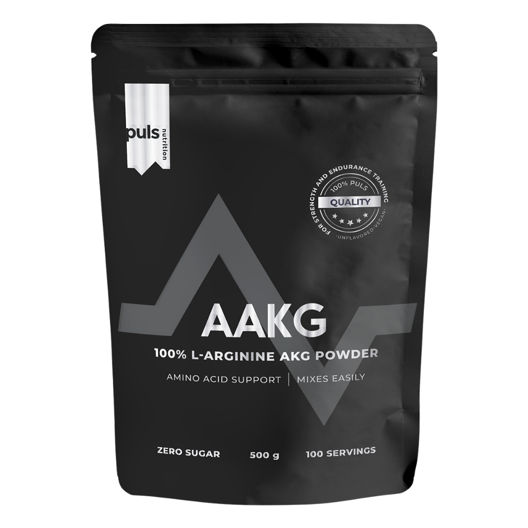 Puls Nutrition AAKG - L-精氨酸粉 500 g｜Puls Nutrition AAKG - L-Argiinijauhe 500 g