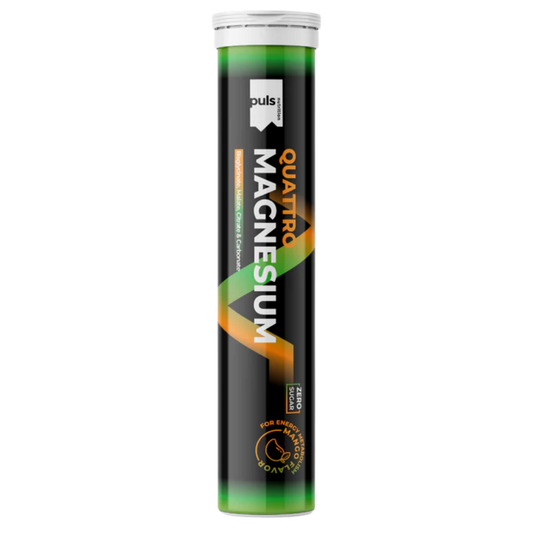 Puls Nutrition 四重镁 20片泡腾片 芒果味｜Puls Nutrition Quattro Magnesium - 20 Poretablettia Mango
