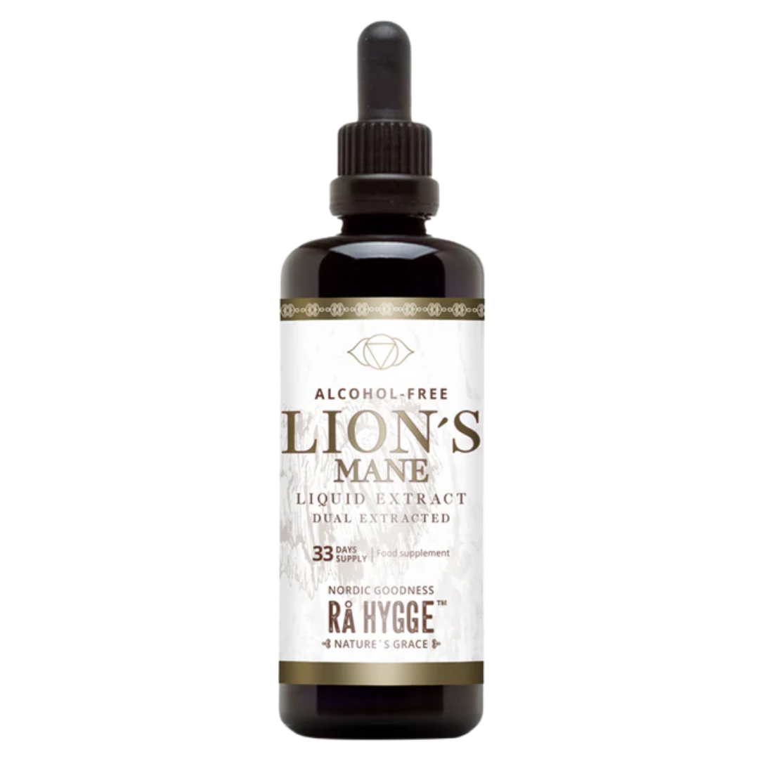 Rå Hygge 猴头菇提取物 100 ml｜Rå Hygge Lion's Mane -uute 100 ml