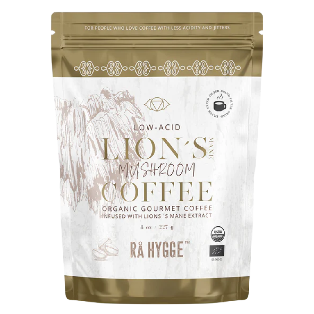 Rå Hygge 狮鬃菇蘑菇咖啡 227 g｜Rå Hygge Lion's Mane Mushroom Coffee - Sienikahvi 227 g