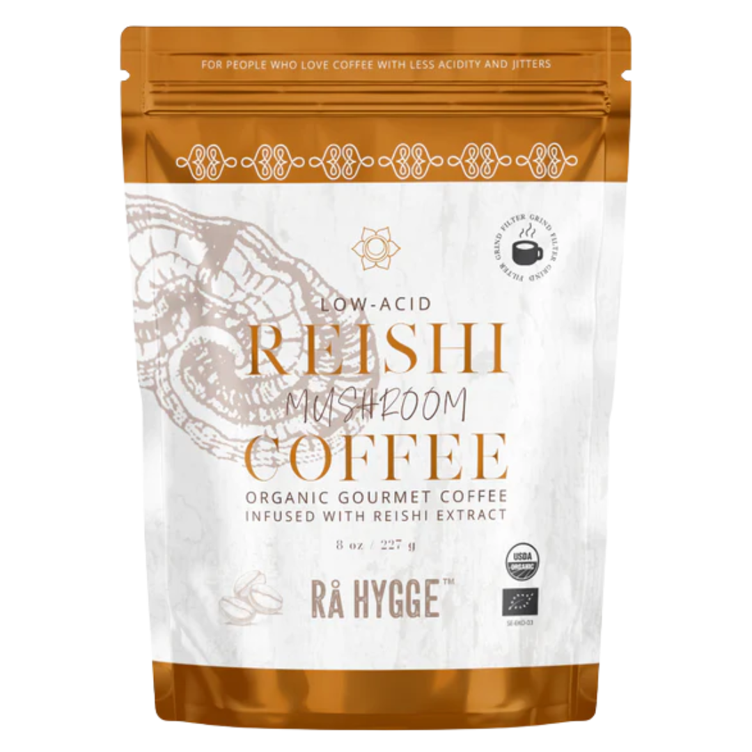 Rå Hygge 灵芝蘑菇咖啡 227 g｜Rå Hygge Reishi Mushroom Coffee - Sienikahvi 227 g