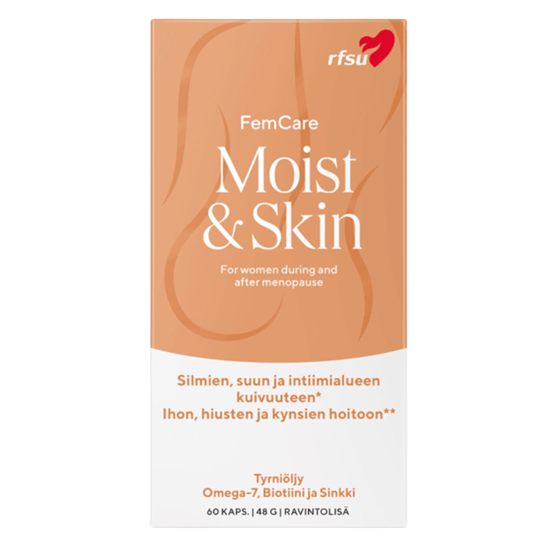 RFSU FemCare Moist & Skin 60 kaps. - erä｜RFSU FemCare 保湿和皮肤 60 粒胶囊。 - 很多