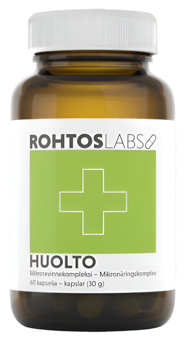 Rohtos Labs 维护 - 微量营养素复合物 60粒 - 有效期至2026年9月｜Rohtos Labs Huolto - Mikroravinnekompleksi 60 kaps. - Päiväys 09/2026