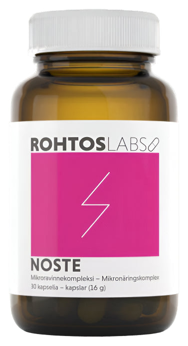 Rohtos Labs Noste - 微量营养素复合胶囊 30粒｜Rohtos Labs Noste - Mikroravinnekompleksi 30 kaps.