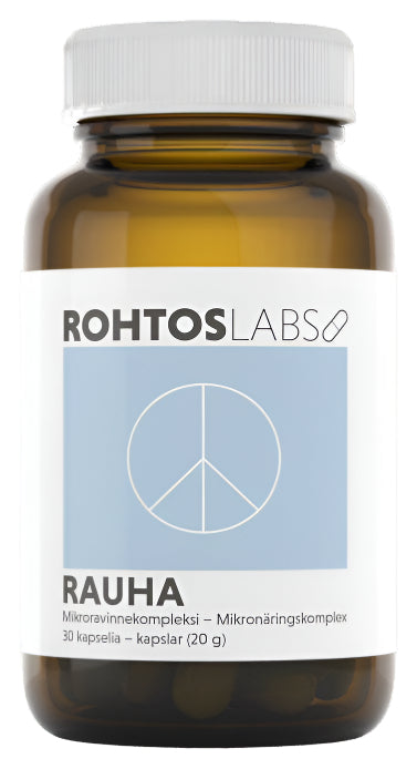 Rohtos Labs Rauha - 微量营养素复合胶囊 30粒｜Rohtos Labs Rauha - Mikroravinnekompleksi 30 kaps.