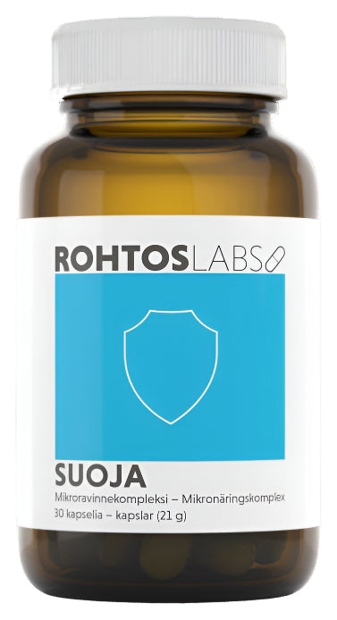 Rohtos Labs Suoja - 微量营养素复合胶囊 30粒｜Rohtos Labs Suoja - Mikroravinnekompleksi 30 kaps.