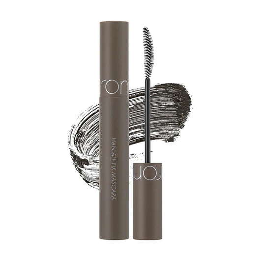 Rom&nd Han All Fix睫毛膏 - L02 长效灰棕色 7 g｜Rom&nd Han All Fix Mascara - Ripsiväri L02 Long Ash 7 g