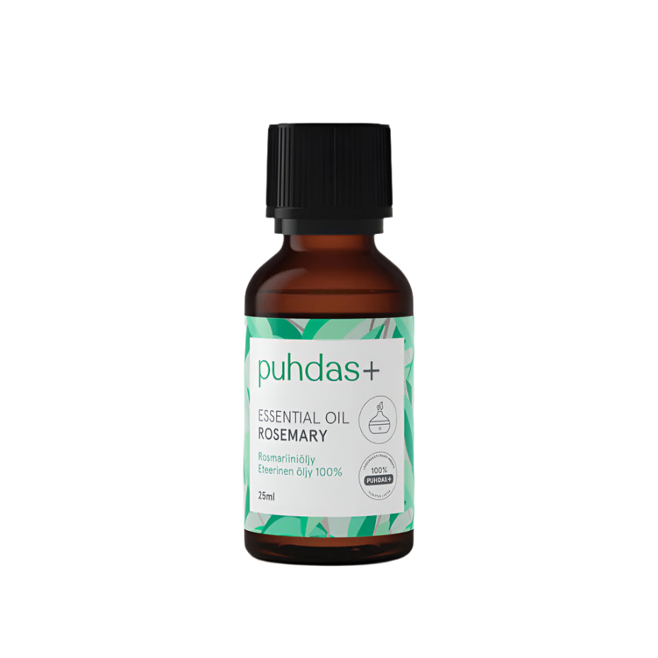 Puhdas+ Essential Oil Rosemary - Rosmariiniöljy 25 ml｜Puhdas+ 迷迭香精油 25 ml