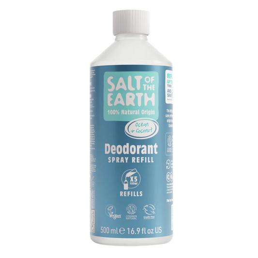 Salt of the Earth - 海洋椰子喷雾止汗剂补充装 500 ml