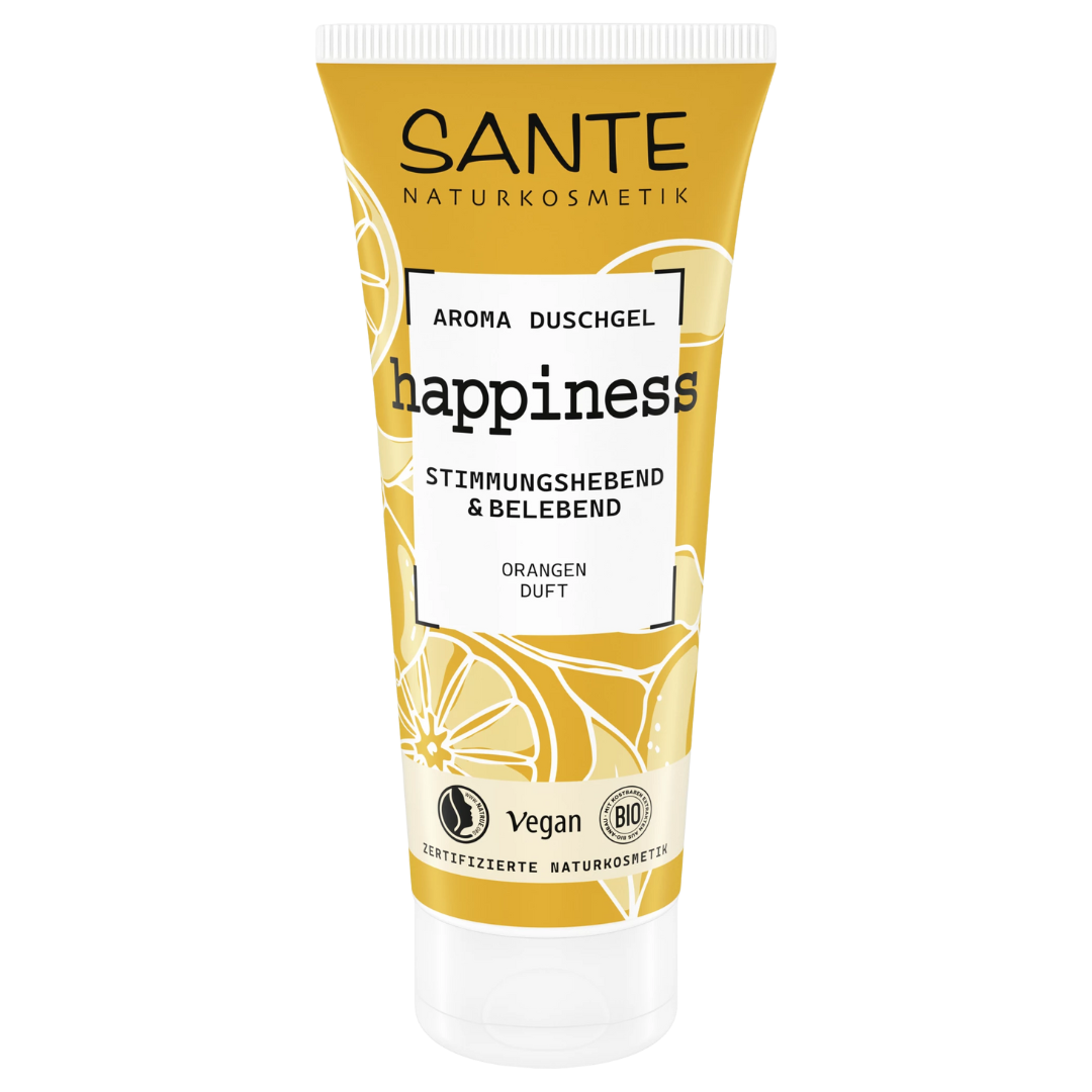 桑特快乐沐浴露橙子 200 ml｜Sante Happiness Suihkugeeli Appelsiini 200 ml