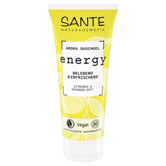 桑特活力沐浴露柠檬与橙子 200 ml｜Sante Energy Suihkugeeli Sitruuna & Appelsiini 200 ml
