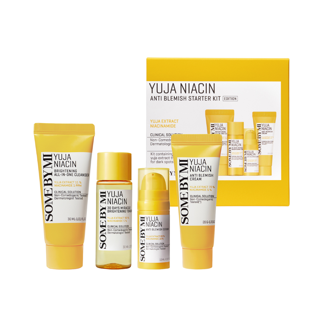 Some By Mi Yuja Niacin Starter Kit - Tuotesetti matkakoossa｜Some By Mi 柚子烟酰胺入门套装（旅行装）