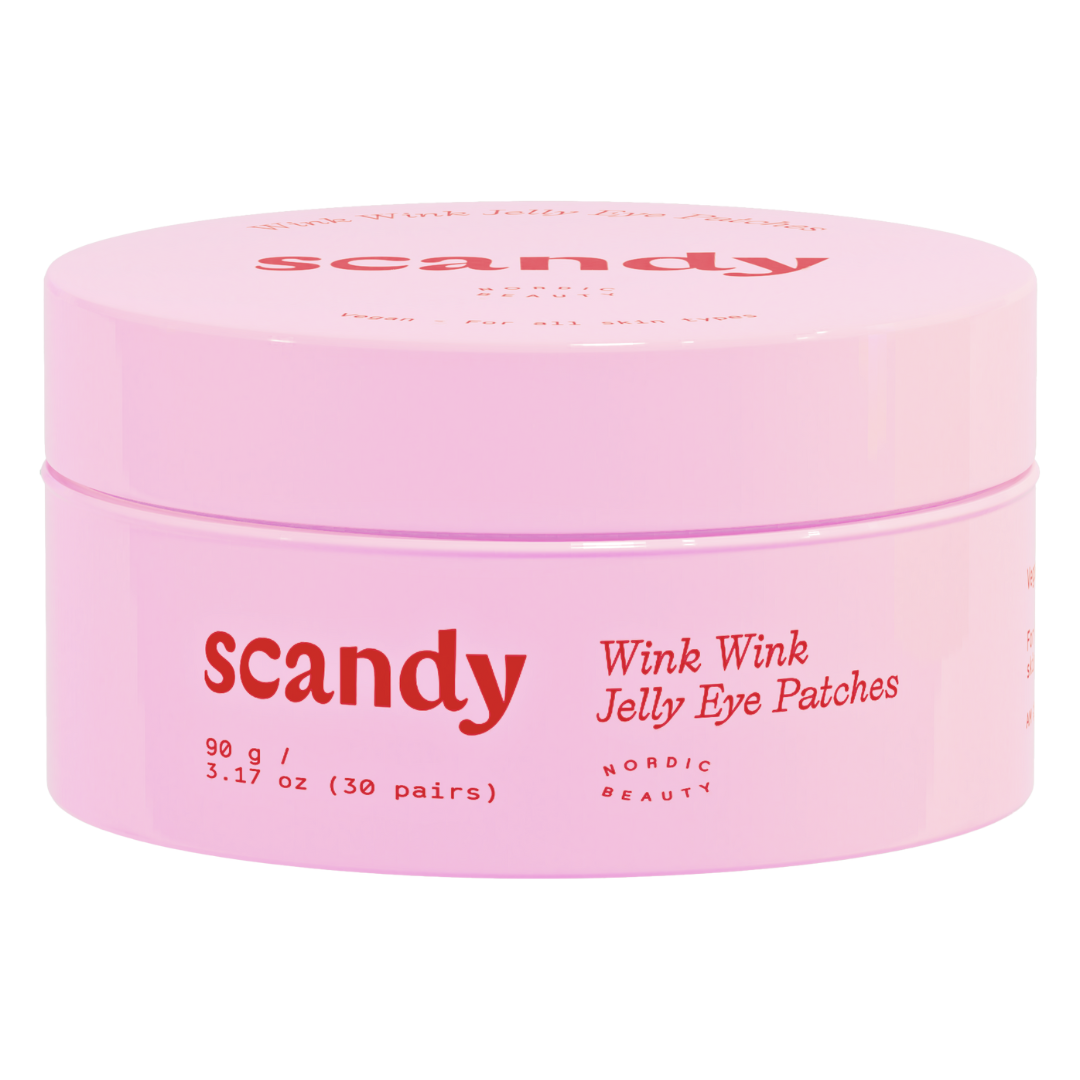 Scandy Wink Wink Jelly Eye Patches - Silmänalusnaamiot 30 paria｜Scandy Wink Wink 果冻眼罩 - 眼下面膜 30 paria