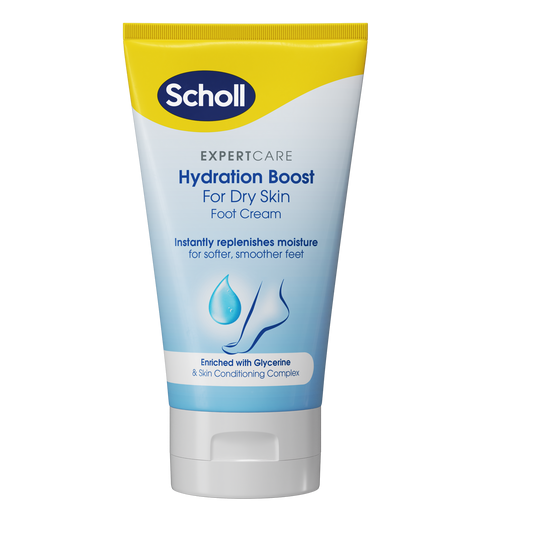 Scholl 水润提升足霜 - 足霜 150 ml｜Scholl Hydration Boost Foot Cream - Jalkavoide 150 ml