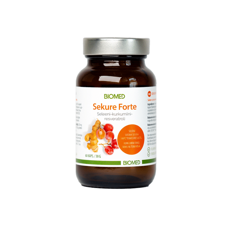 Biomed Sekure Forte 60 kaps.｜Biomed Sekure Forte 60 粒。