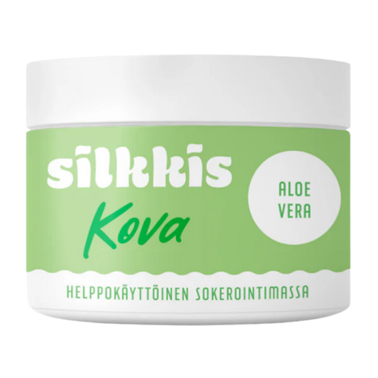 Silkkis 芦荟糖浆脱毛膏（硬质） 750 g｜Silkkis Aloe Vera Sokerointimassa - Kova 750 g