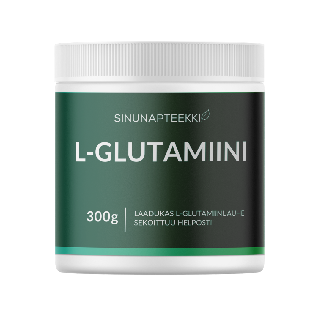 Sinunapteekin L-Glutamiini 300 g - Tuote uudistuu｜Sinunapteekin L-谷氨酰胺 300克