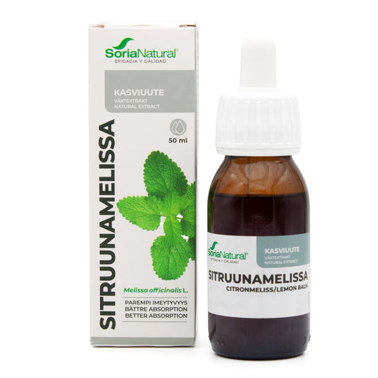 Soria Natural 柠檬香蜂草提取物 50 ml｜Soria Natural Sitruunamelissauute 50 ml