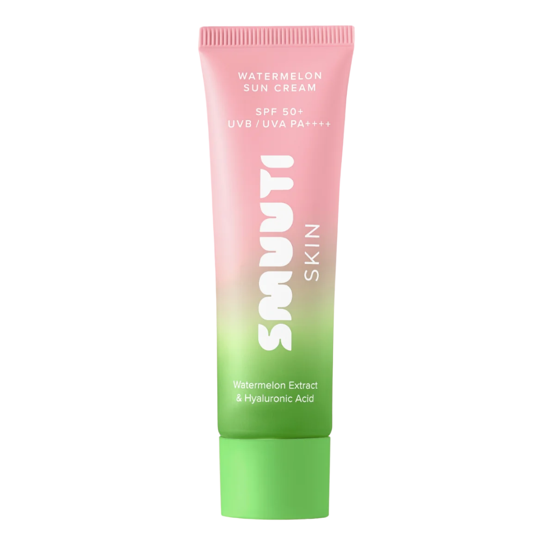 Smuuti Skin Watermelon Sun Cream SPF50+ PA++++ - Aurinkovoide 50 ml｜Smuuti Skin 西瓜防晒霜 SPF50+ PA++++ - 防晒霜 50 ml